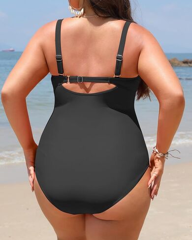 DACI Women Plus Size One Piece Swimsuits - STUME CONTROL SUITS COMPLEAGE COMPLEAGE TOWST RUCHED RUCHEDWEAR 2025 in Kuwait
