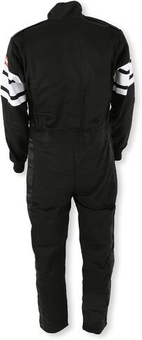 RaceQuip 120005RQP 120 Series 1-Pc Driving Suit SFI 3.2A/5 Black/White Large in Saudi Arabia