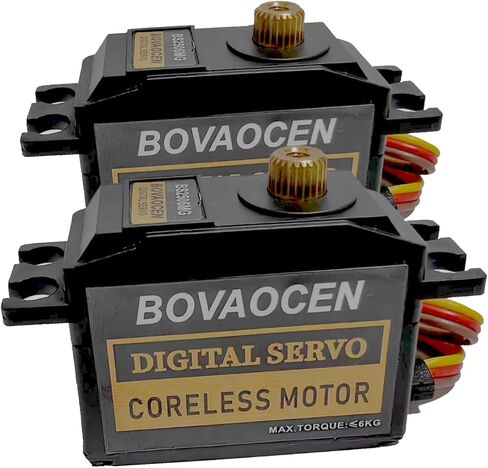 25g RC Model Digital Metal Gear Servo - High Speed, High Torque, Coreless Motor, Dual Ball Bearing, JR Connector in Kuwait