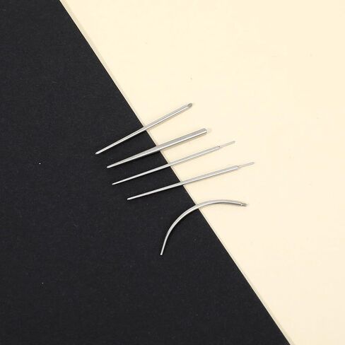 5pcs تفتق الفولاذ المقاوم للصدأ ، 14g 16g 18g 20g دبوس إدخال بلا خيط ، ودفع في أدوات مساعد مجموعة ثقب الجسم ، وأداة قضيب في القرط المسطح للنساء الأذن ، والأنف ، والسرة in Saudi Arabia