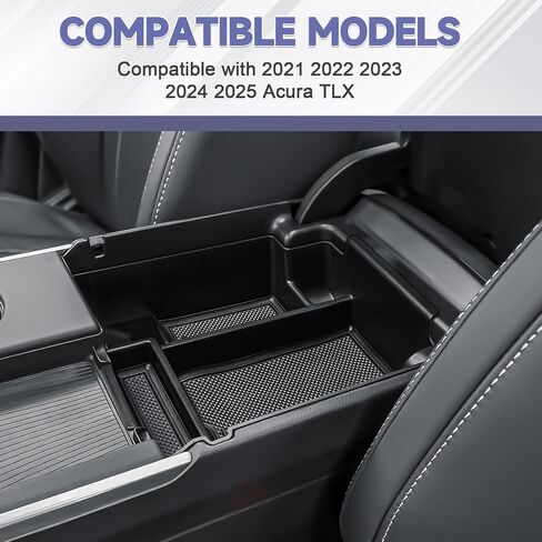 Center Console Organizer Tray Compatible with 2025 2024 2023 2022 2021 Acura TLX Accessories, Armrest Storage Box For TLX Cover Glove Divider Middle Console Organizer in Saudi Arabia