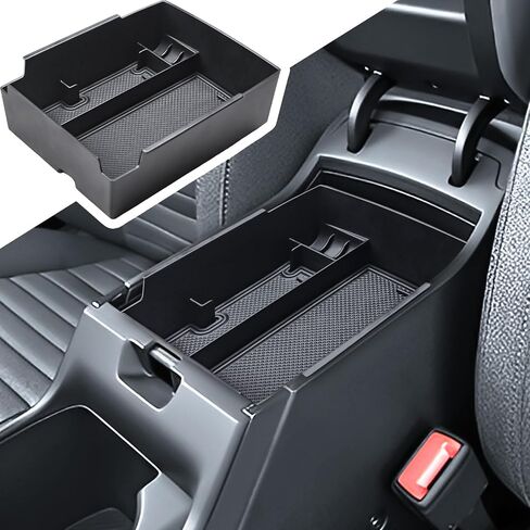 Tacobro Center Center Console Tracher For Kia K4 2025 - ملحق مربع تخزين مسند الذراعين المخصصين ، مواد ABS متينة ، ملحقات داخلية سهلة التثبيت in Saudi Arabia