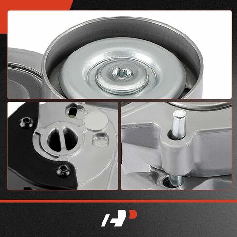 A-Premium Belt Tensioner Assembly Compatible with Ford Transit-150 2015-2019 3.2L, Transit-250 2015-2019 3.2L, Transit-350 2015-2019 3.2L, Transit-350 HD 2015-2019 3.2L, Turbocharged in Saudi Arabia