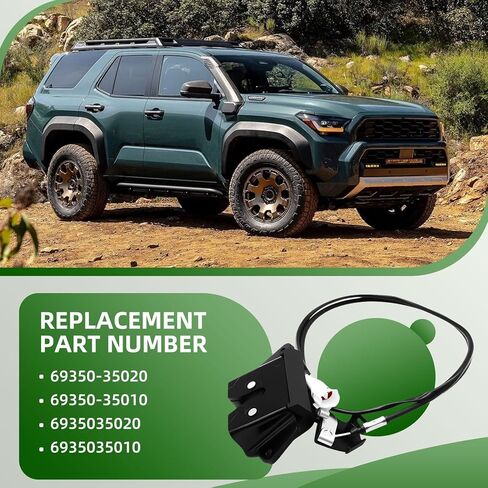 تفقس الباب الخلفي قفل فتحة تبديل الباب الخلفي متوافق مع 4Runner V6 1996-2002 6935035010 6935035020 in Kuwait
