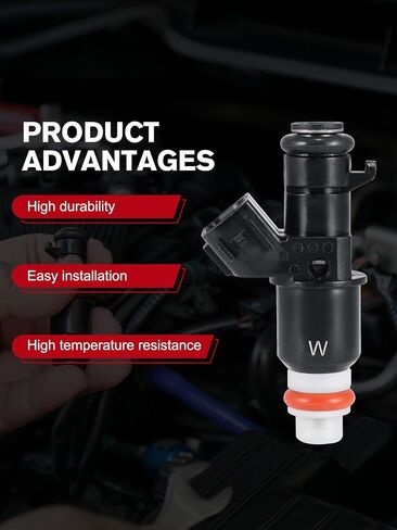 FJ485 Fuel Injectors 6PCS 3.0L 3.5L For Acura MDX 03-06,TL 04-08,ILX 13-15, For Honda Accord 03-07,Odyssey 05-17,Pilot 05-11,Ridgeline 06-14,For Saturn Vue 04-07,16450-RCA-A01, 8001492N in Saudi Arabia