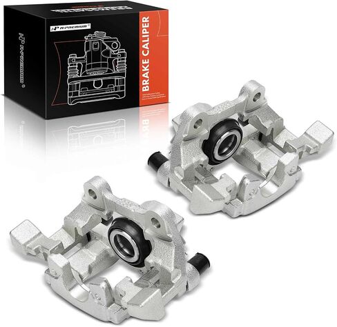 A-Premium Disc-Discipers Assembly مع قوس متوافق مع Mercedes-Benz X204 Series GLK250 2013-2015 ، GLK350 2010-2015-سائق خلفي وجانب الركاب ، مجموعة 2-PC in Saudi Arabia