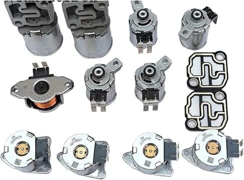 DQ250 02E 6-Speed Transmission Valve Solenoids Kits 02E325025AJ 02E321371E Compatible For A3 Q3 Compatible For Seat Touran Golf Passat in Kuwait