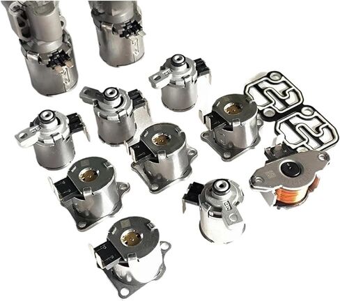 DQ250 02E 6-Speed Transmission Valve Solenoids Kits 02E325025AJ 02E321371E Compatible For A3 Q3 Compatible For Seat Touran Golf Passat in Kuwait