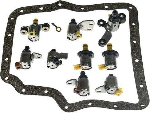 1Set Shift Solenoid Set Gasket Transmission N88 N89 N90 N91 N92 N93 N281 N282 N283 Compatible For Ford Compatible For Mazda 2002-2005 2.5L JF506E in Kuwait