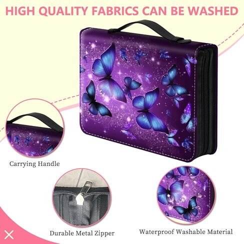 Bible Covers for Women, PU Leather Bible Case with Pockets and Zipper, Large Size Bible Carrying Case Fits Books Up to 12.2" x 9" x 2.76", Bible Holder Bag for Man, Brown Cow in Saudi Arabia