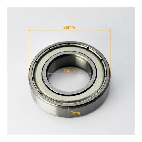 10pcs 6902 2RS ZZ 15 * 28 * 7 مم 6902RS 6902Z DDU 2Z القطر الداخلي 15 مم من الفولاذ الصلب العميق دراجات BICYCLES BLICERS (6902 2RS PREMIM) in Kuwait