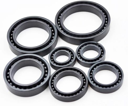 2pc Silicon Nitride Ceramic Bearing 6800 6801 6802 6803 6804 6805 6806 Bearings(6803 17X26X5mm) in Saudi Arabia