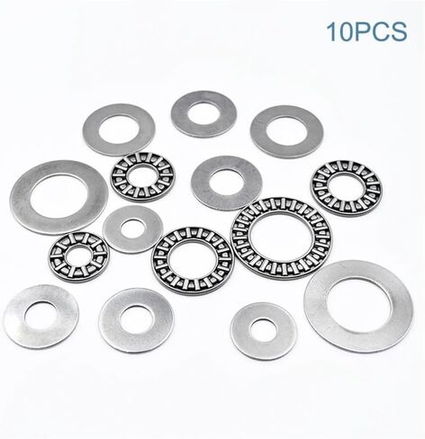10pcs AXK0619 0821 1024 1226 1528 1730 2035 2542 3047 3552 4060 4565 5578 2AS Thrust Edele محامل مصغرة عادية (AXK2542 2AS 25x42x4) in Saudi Arabia