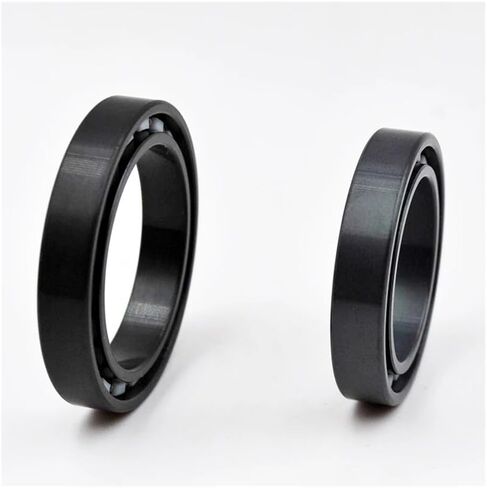 2pc Silicon Nitride Ceramic Bearing 6800 6801 6802 6803 6804 6805 6806 Full Ceramic Bearings(6801 12X21X5mm) in Saudi Arabia