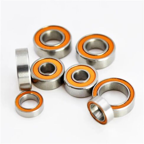 10pcs هجينة السيراميك تحمل الصب المقاوم للصدأ بكرات الصيد 4x10x4mm 5x8x2.5 6x12x4 8x12x3.5 مم محامل الكرة الصغيرة (SMR104 4x10x4mm) in Saudi Arabia