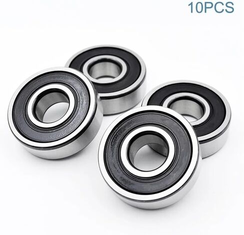 10pcs 6201 2RS ZZ 12 * 32 * 10mm Chrome Steel Ball Ball Bearings 2z DDU Miniature Bearing (6201 ZZ Premium) in Saudi Arabia