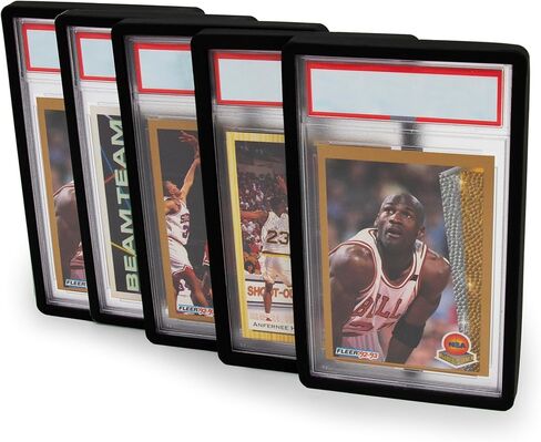 CASEMATIX PSA Slab Bumper Guards 5-Pack Compatible with Yugioh, MTG, Pokémon & Sports PSA Graded Cards, Includes 5 PSA Slab Guard Storage Bumper Protectors in Kuwait