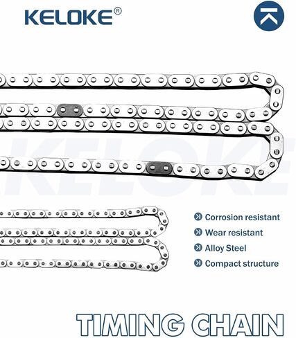 21-Pcs Engine Timing Chain Kit with VVT Sprocket and VVT Solenoids Compatible with 2011 2012 2013 Ford F-150 F150 V6 3.5L, Replace# 9-0738SAVVT1 in Saudi Arabia