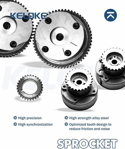 21-Pcs Engine Timing Chain Kit with VVT Sprocket and VVT Solenoids Compatible with 2011 2012 2013 Ford F-150 F150 V6 3.5L, Replace# 9-0738SAVVT1 in Saudi Arabia