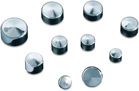 XMT-MOTO Full Engine Bolt Cap Cover Kit For Harley Davidson Twin Cam(Chrome,83PCS) in Saudi Arabia