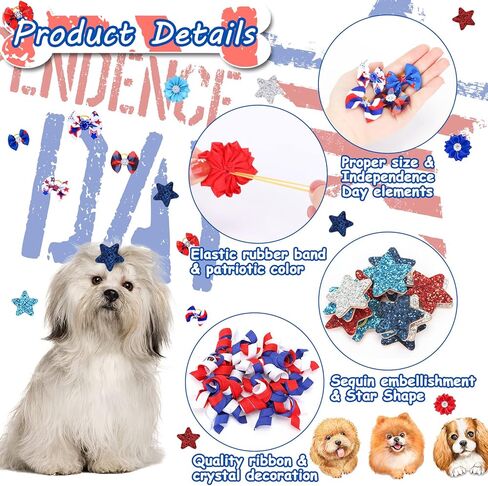 60Pcs/30Pairs Fall Dog Hair Bows with Rubber Bands Maple Leaf Pumpkin Orange Dog Grooming Bows Girls Puppy Bows for Small Medium Large Dogs Yorkie Pet Hair Grooming Accessories in Kuwait