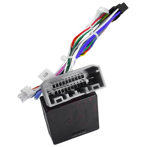 16pin Car Stereo Radio Power Retrofit Wiring Harness Adatper Fit for Jeep Wrangler Cherokee Compass Grand Patriot Dodge Caliber Voyager w/Can Bus in Saudi Arabia