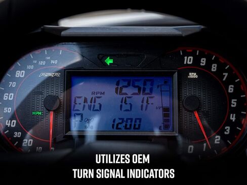 SuperATV Turn Signal Kit for 2020+ Polaris RZR PRO XP/PRO XP4 | Plug & Play | Street Legal | Easy Install | Horn & Amber LEDs | IP67 Rated | OEM Style in Saudi Arabia