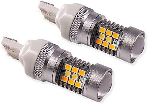 Diode Dynamics Front Turn Signal LEDs متوافقة مع Infiniti G37 سيدان 2011-2013 (زوج) ، 7443 HP24 Switchback in Kuwait