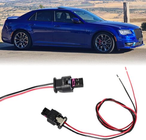 2PCS Side Marker Light Plug Connector Pigtail Wire Harness for Chrysler 300 2015-2023, for Dodge Charger 2015 2016 2017 2018 2019 2020 2021 2022 2023 in Saudi Arabia