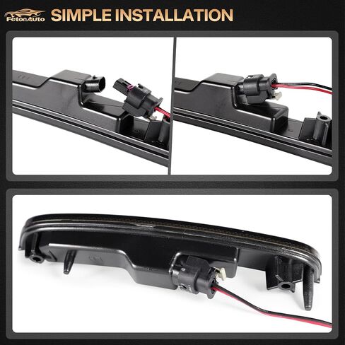 2PCS Side Marker Light Plug Connector Pigtail Wire Harness for Chrysler 300 2015-2023, for Dodge Charger 2015 2016 2017 2018 2019 2020 2021 2022 2023 in Saudi Arabia