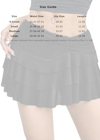 شينه نساء منخفضة الصعود الكشكش تنورة صغيرة rouched طبقة تدفق y2k coquette تنورة قصيرة in Kuwait