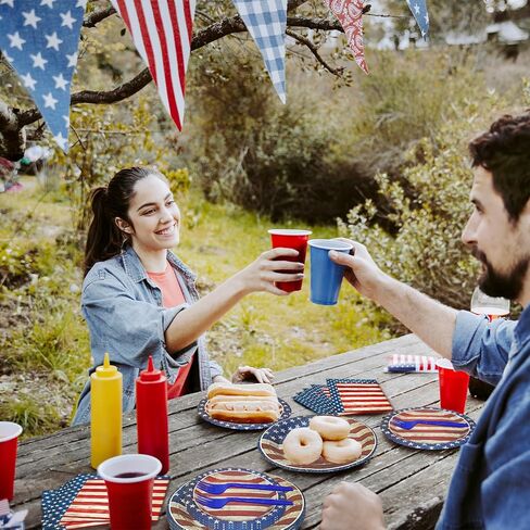 100 Pcs Pink Ribbon Bow Party Supplies Set, Serves 25 – Disposable Paper Plates, Napkins, and Plastic Forks, Coquette-Inspired Bow-Themed Tableware for Birthday, Bridal Shower, Wedding Decorations in Kuwait