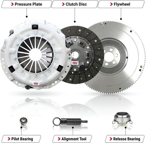 CMP Stage 2 Sport Clutch Kit with Flywheel Fits Toyota 1989-1995 4Runner Pickup 2.4L 22R 2WD 4WD in Saudi Arabia