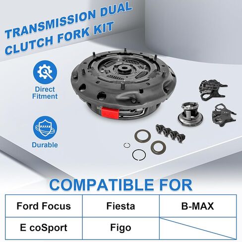 6DCT250 DPS6 Transmission Dual Clutch Fork Kit For Ford Focus 2011-Up for Fiesta 2011-Up for B-Max/EcoSport/Figo 602000800 in Kuwait