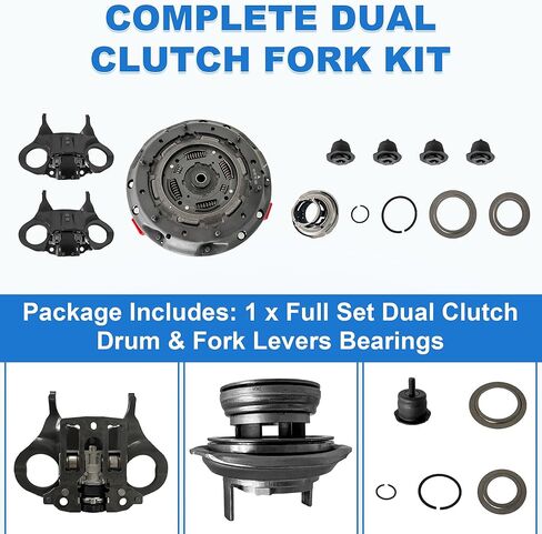 6DCT250 DPS6 Transmission Dual Clutch Fork Kit For Ford Focus 2011-Up for Fiesta 2011-Up for B-Max/EcoSport/Figo 602000800 in Kuwait