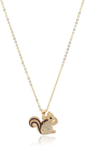 Cute Little Brown Tail Squirrel Necklace in Kuwait
