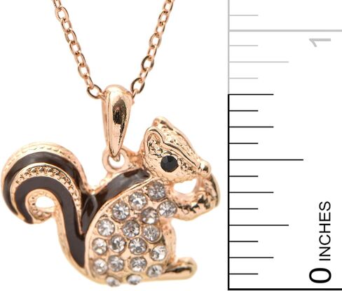 Cute Little Brown Tail Squirrel Necklace in Kuwait
