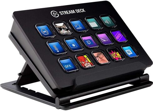 Elgato Stream Deck XL Advanced Studio Controller, 32 Keys | Instantly trigger unlimited actions, Powerful integrations, Visual feedback, Custom icon packs, Works with Mac and PC in Saudi Arabia