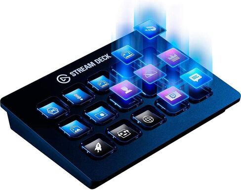 Elgato Stream Deck XL Advanced Studio Controller, 32 Keys | Instantly trigger unlimited actions, Powerful integrations, Visual feedback, Custom icon packs, Works with Mac and PC in Saudi Arabia