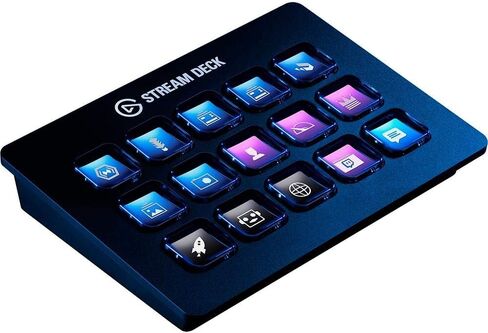 Elgato Stream Deck XL Advanced Studio Controller, 32 Keys | Instantly trigger unlimited actions, Powerful integrations, Visual feedback, Custom icon packs, Works with Mac and PC in Saudi Arabia