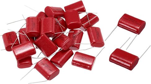 uxcell CBB22 630V 104J 0.1uF 5% Electric Parts Polypropylene Film Capacitors 120 Piece in Saudi Arabia