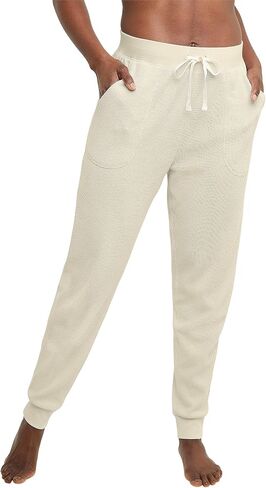 Hanes Originals Women's Waffle Knit Lounge Joggers, 30" in Saudi Arabia