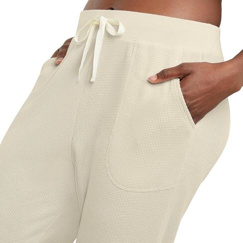 Hanes Originals Women's Waffle Knit Lounge Joggers, 30" in Saudi Arabia