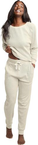 Hanes Originals Women's Waffle Knit Lounge Joggers, 30" in Saudi Arabia