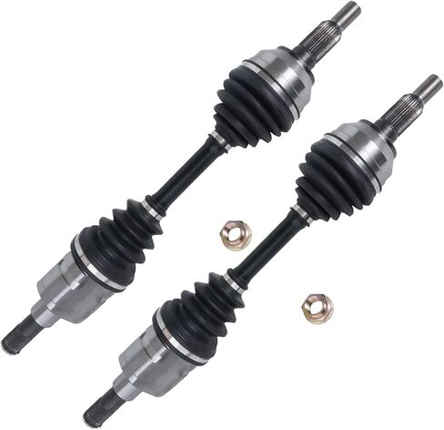 Detroit Axle-2pc محاور السيرة الذاتية الأمامية لـ 06-10 Hummer H3 ، 09-10 H3T ، 2 CV Axlements Assembly 2006 2007 2008 2008 2010 in Saudi Arabia