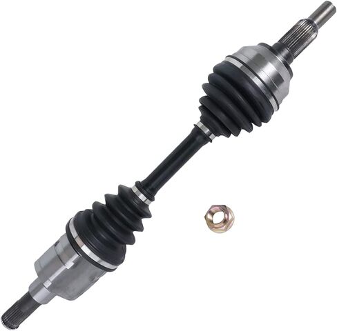 Detroit Axle - 2pc Front CV Axles for 06-10 Hummer H3, 09-10 H3T, 2 CV Axle Shafts Assembly 2006 2007 2008 2009 2010 Replacement in Saudi Arabia