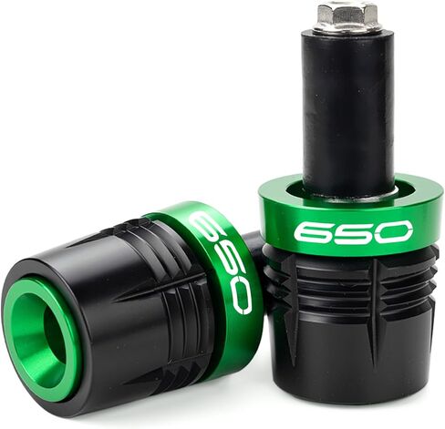 شريط مقبض دراجة نارية النهايات قبضة سد زاقور المقود قبضة قبضة CAP متوافقة مع Ninja 650 650 Ninja650 2017-2023 2024 2025 Z650 الملحقات in Kuwait