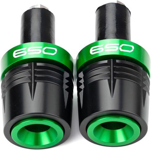شريط مقبض دراجة نارية النهايات قبضة سد زاقور المقود قبضة قبضة CAP متوافقة مع Ninja 650 650 Ninja650 2017-2023 2024 2025 Z650 الملحقات in Kuwait