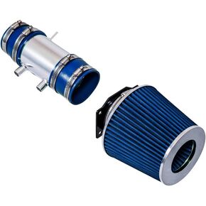 RTUNES RACING Short RAM AIR CHIT + COMBO COMBO متوافق مع 99-04 Frontier/Xterra V6 & Supercharged (Black) in Kuwait