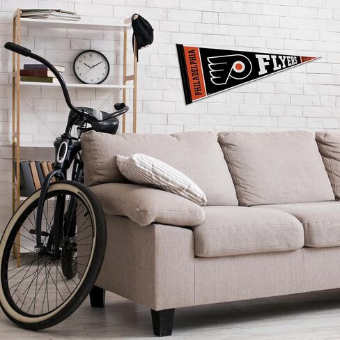 راية ديكور حائط من اللباد مقاس 30.48 سم × 76.2 سم من ريكو إندستريز NHL Hockey Nashville Predators Rally - رائعة للمنزل/غرفة النوم/ديكور كهف الرجل in Saudi Arabia